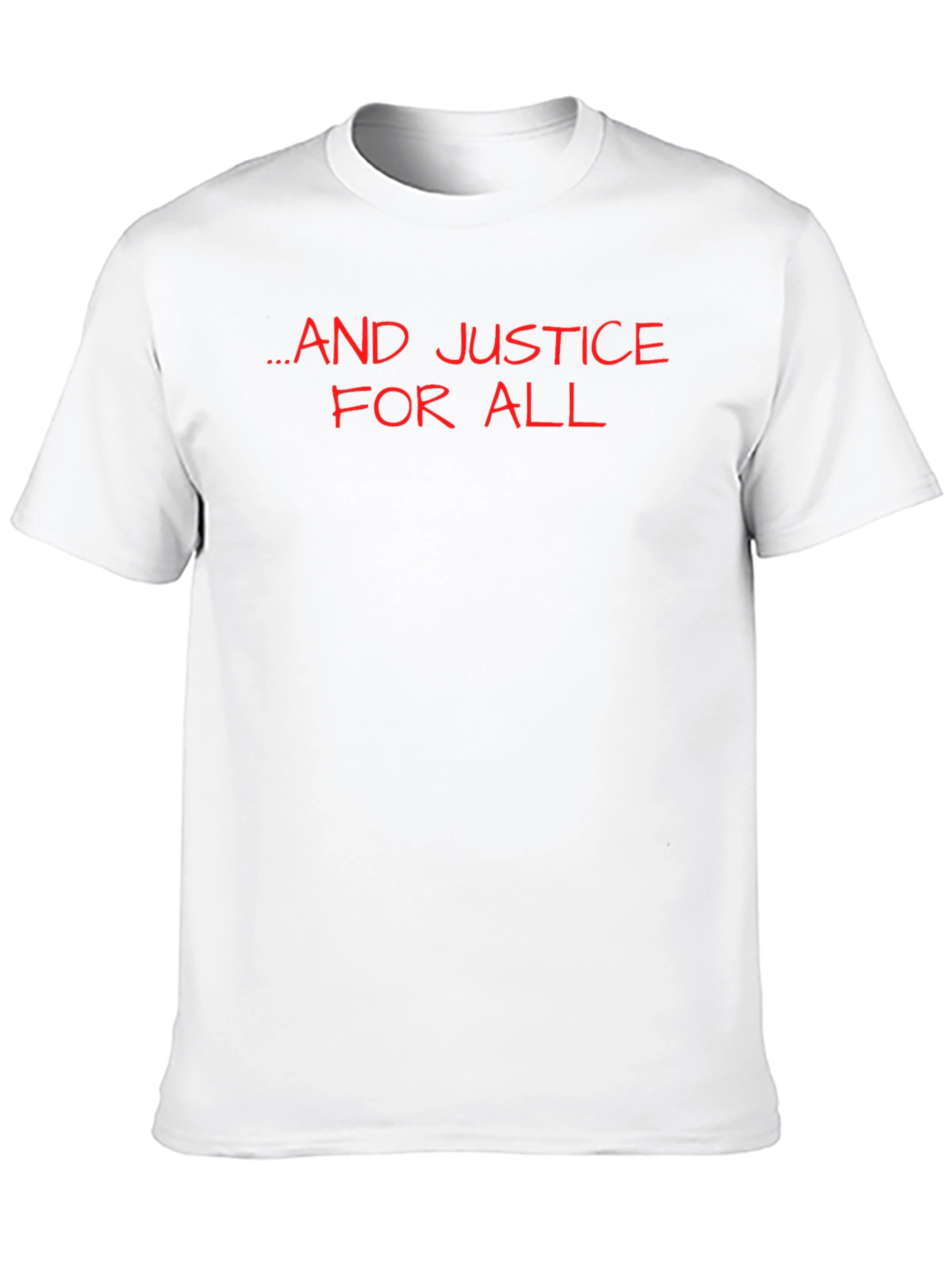...And Justice for All Black Graphic Tee