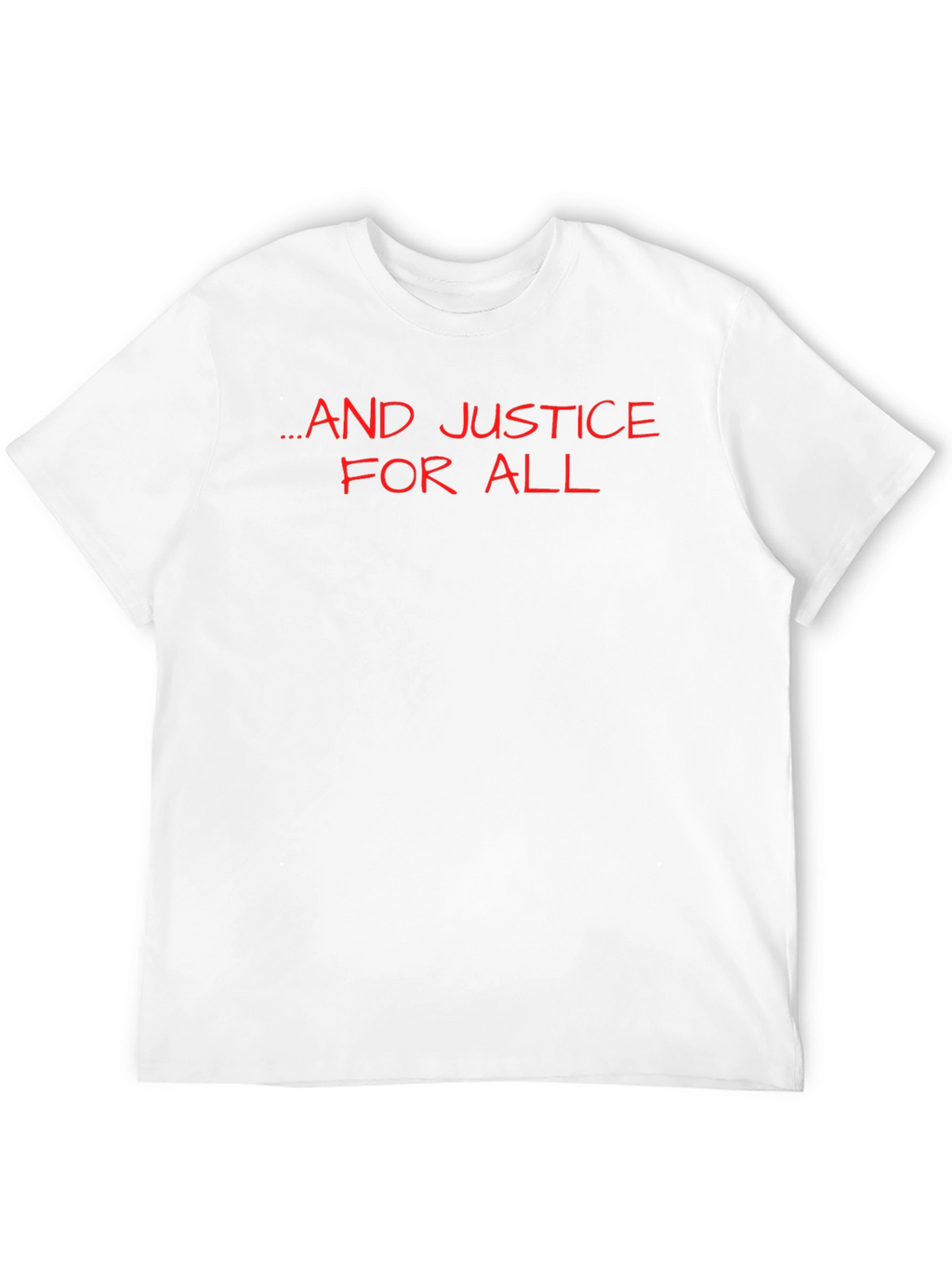 ...And Justice for All Black Graphic Tee