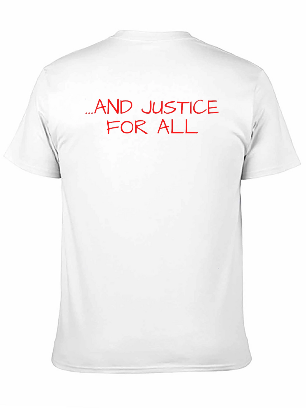 ...And Justice for All Black Graphic Tee