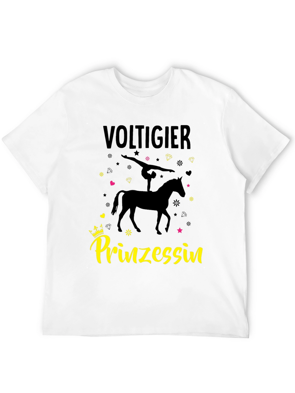 Voltigier Prinzessin T-Shirt Equestrian Vaulting