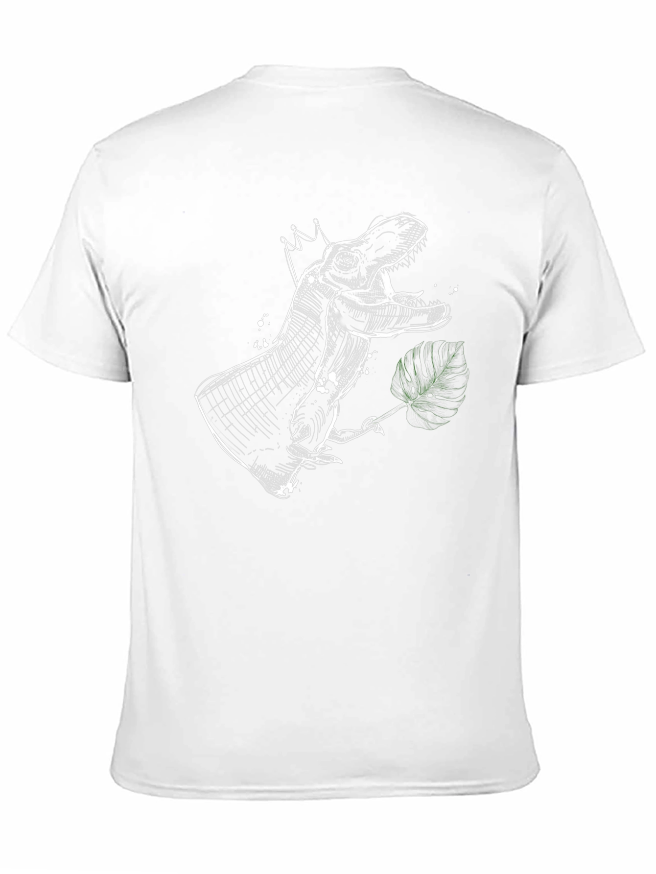 King Dinosaur Graphic Black Tee