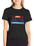 Happy 4th of July Independence Day Graphic Tee