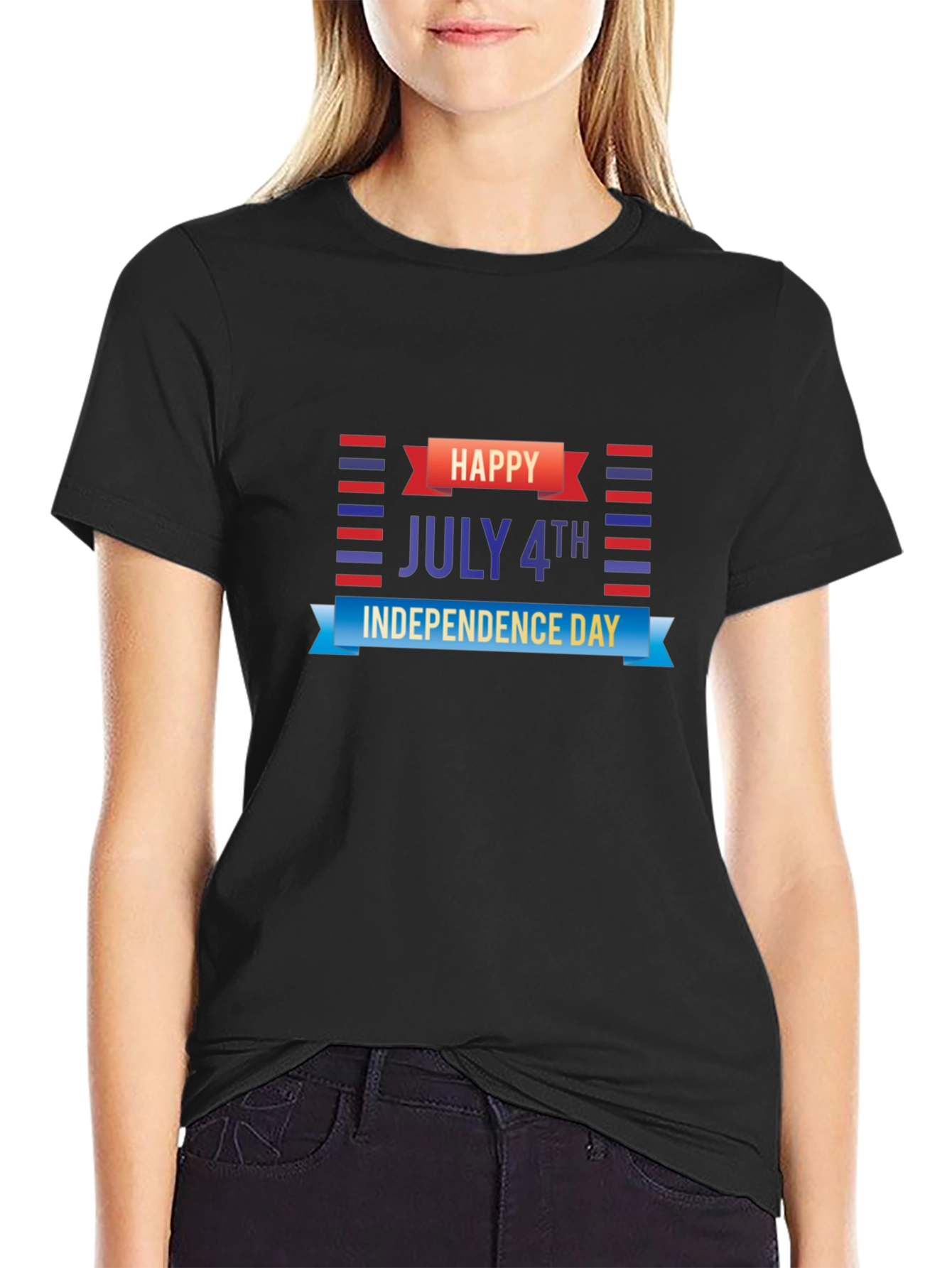 Happy 4th of July Independence Day Graphic Tee