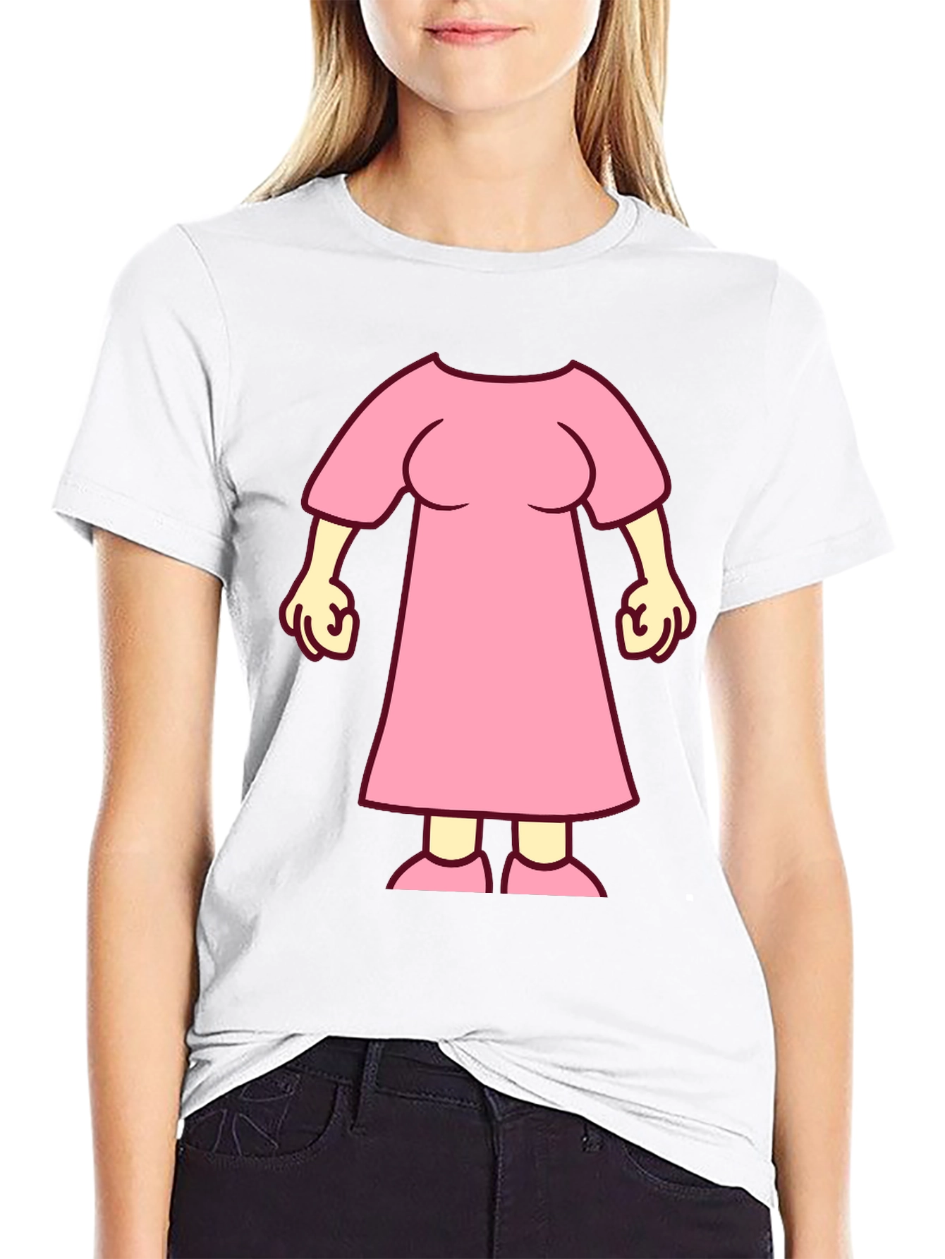 Lisa Simpson Dress T-Shirt - Cartoon Inspired Tee