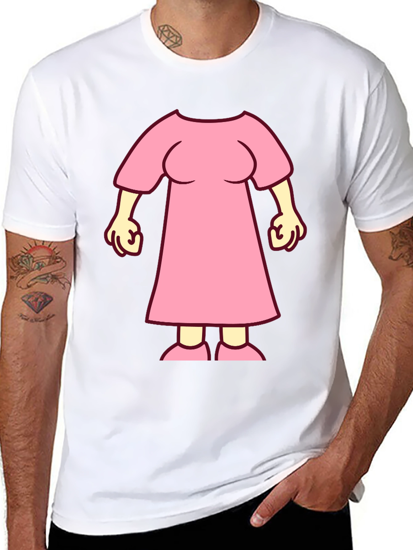 Lisa Simpson Dress T-Shirt - Cartoon Inspired Tee