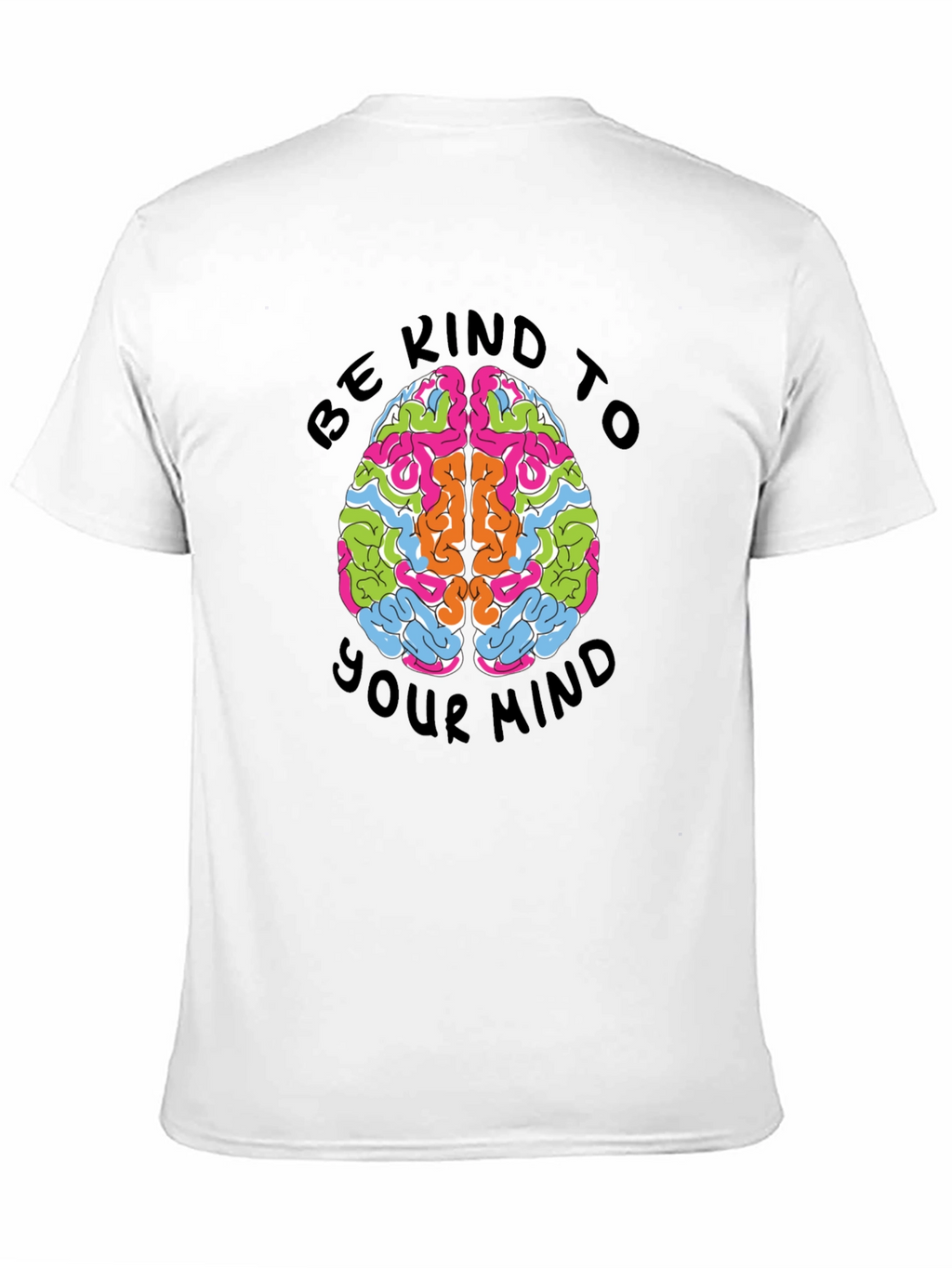 Kind Mind T-Shirt Brain Graphic Tee