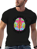 Kind Mind T-Shirt Brain Graphic Tee