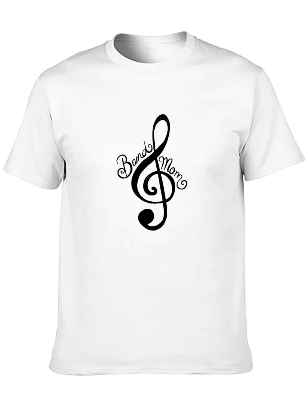 Band Mom Treble Clef Graphic Tee