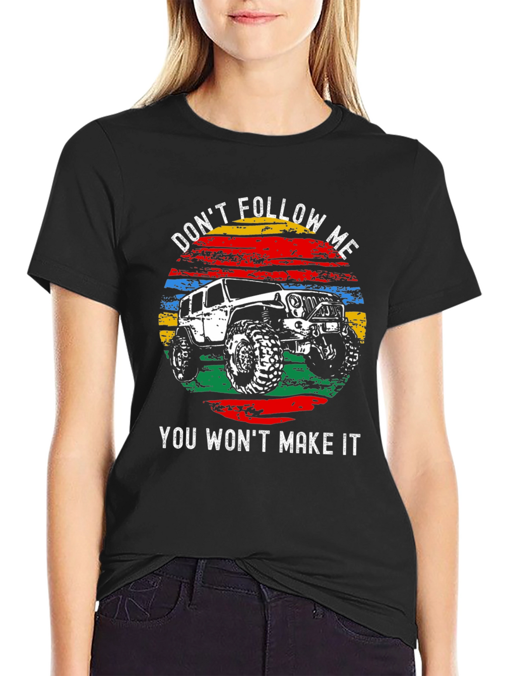 Dont Follow Me Jeep Graphic T-Shirt