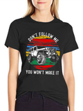 Dont Follow Me Jeep Graphic T-Shirt