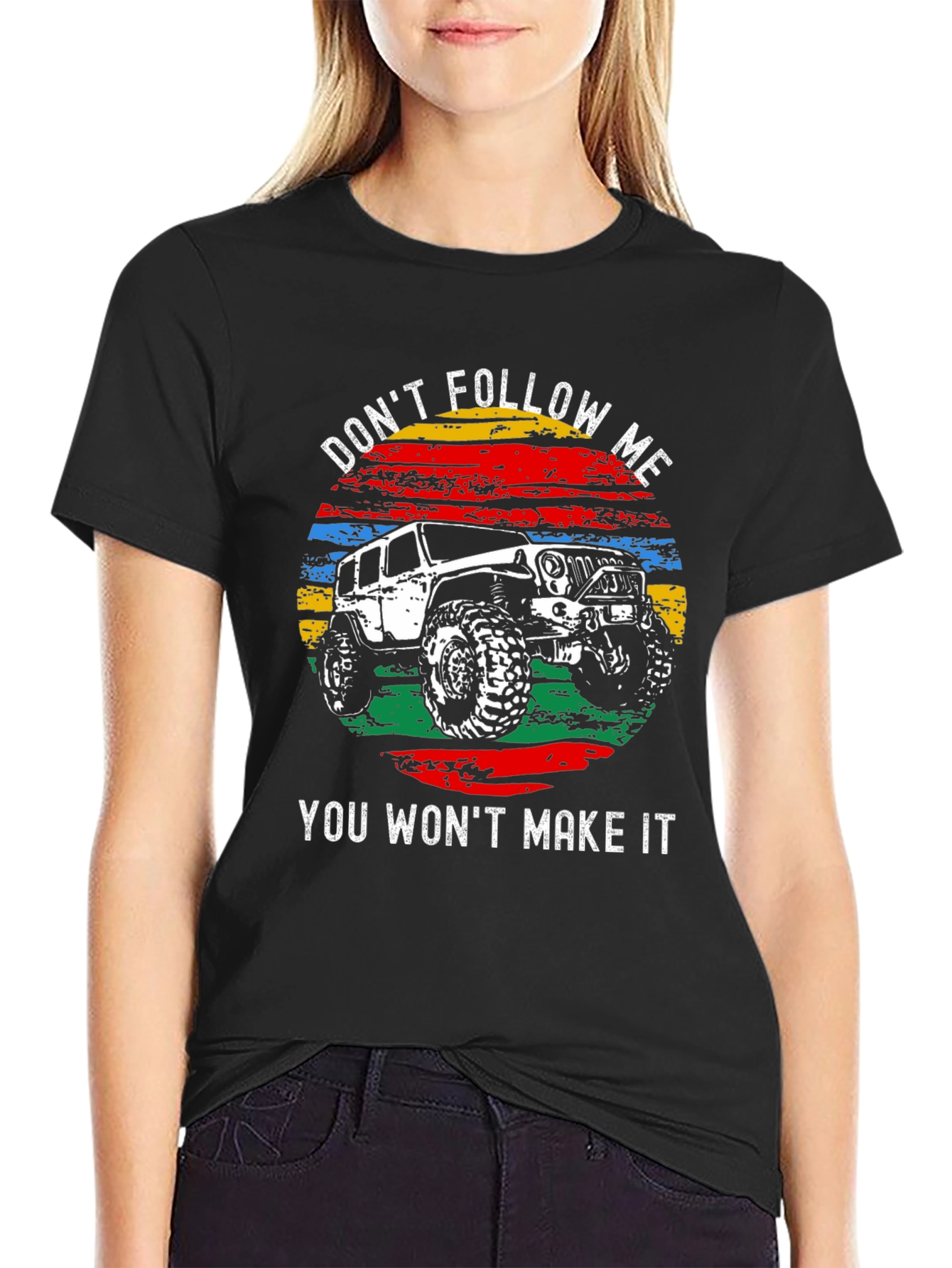 Dont Follow Me Jeep Graphic T-Shirt