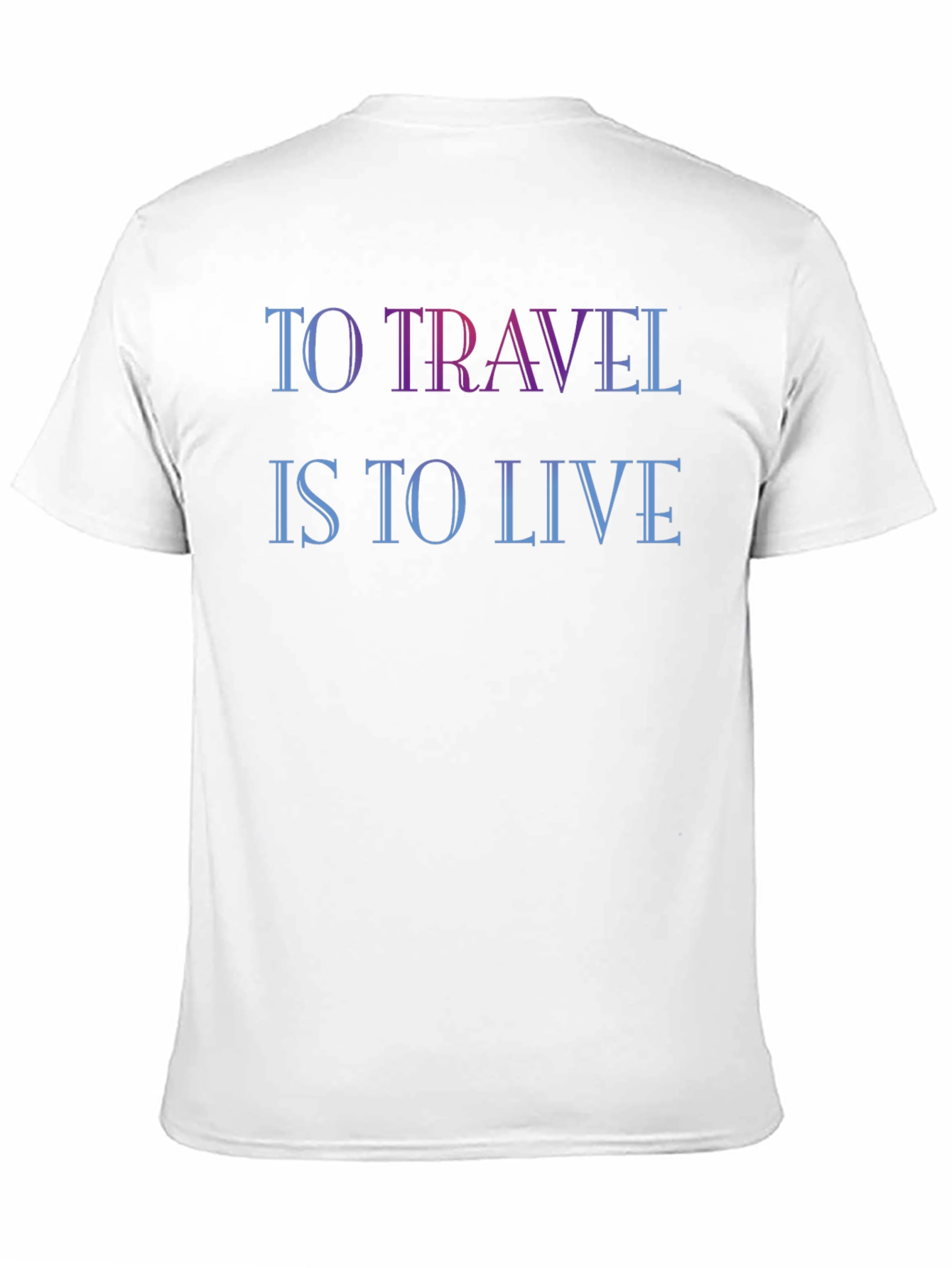 To Travel Is To Live Graphic T-Shirt