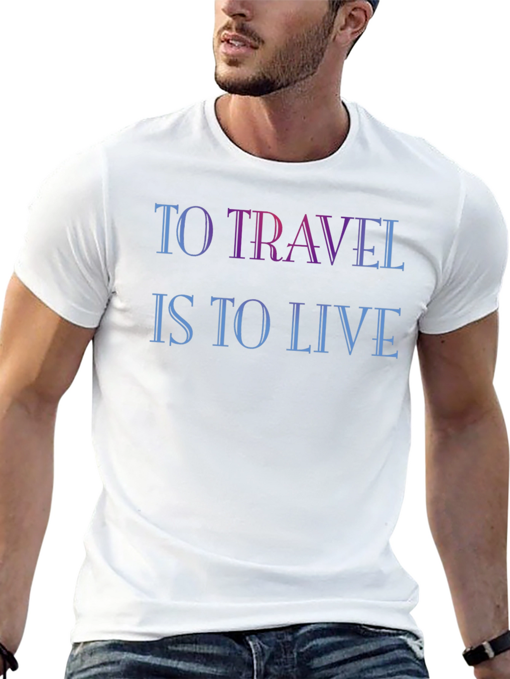 To Travel Is To Live Graphic T-Shirt