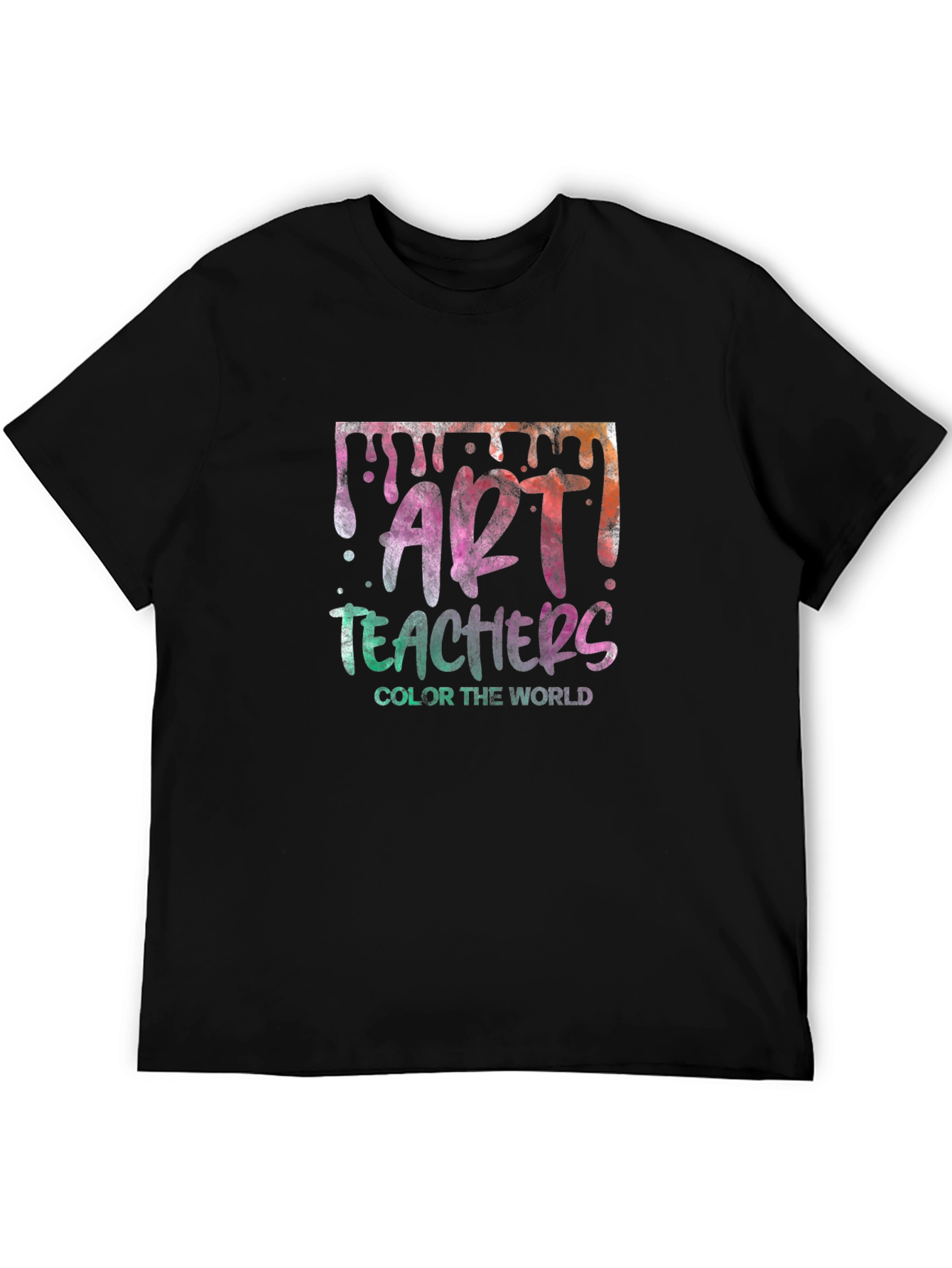 Art Teachers Color The World Graphic Tee