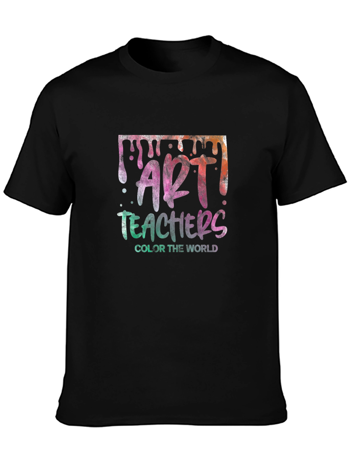 Art Teachers Color The World Graphic Tee