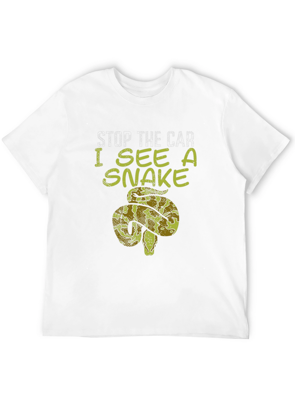 Stop The Car Snake T-Shirt Funny Graphic Tee