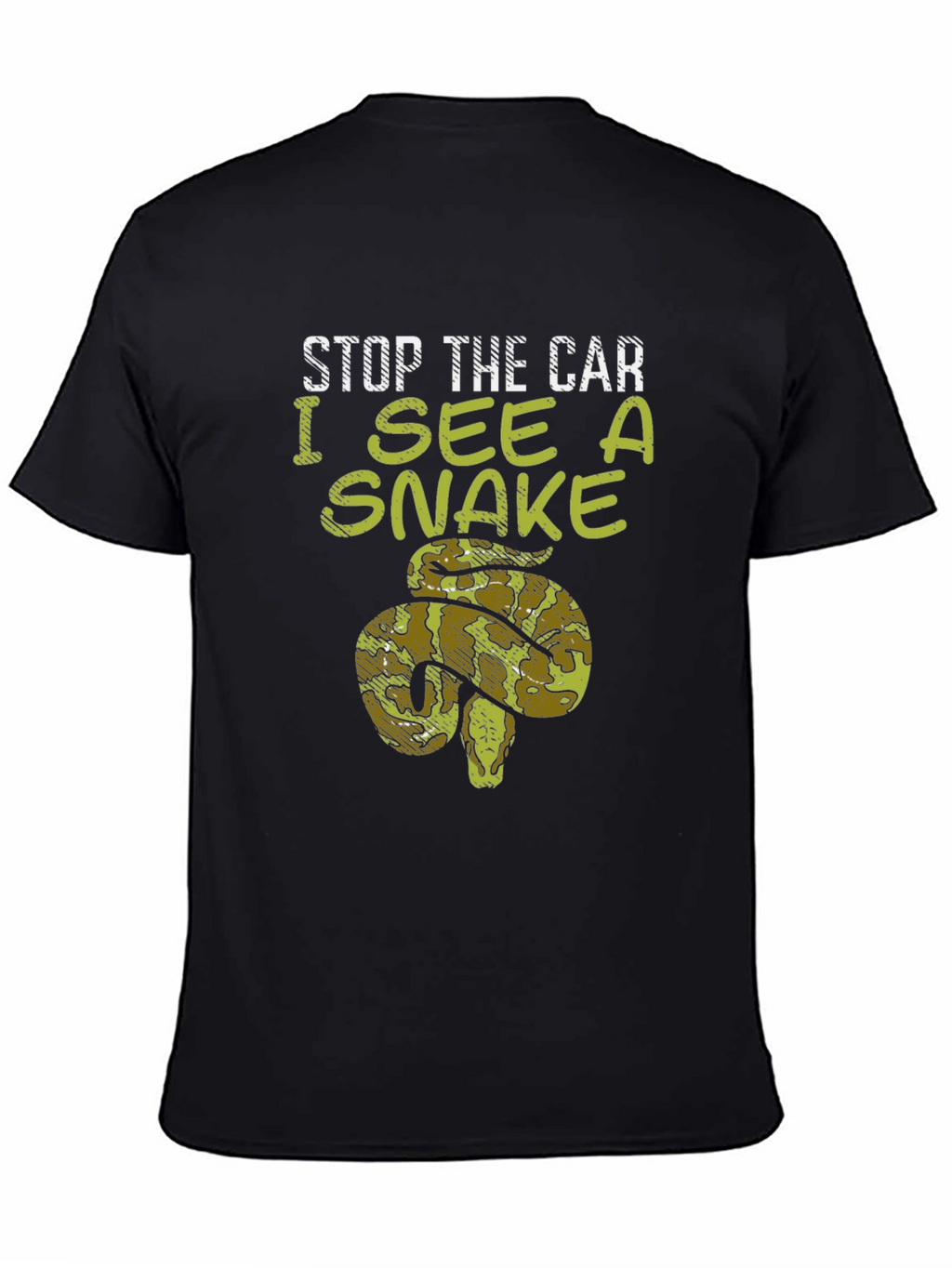 Stop The Car Snake T-Shirt Funny Graphic Tee