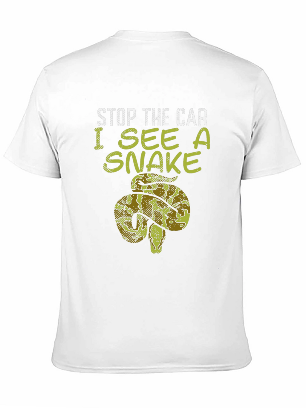 Stop The Car Snake T-Shirt Funny Graphic Tee