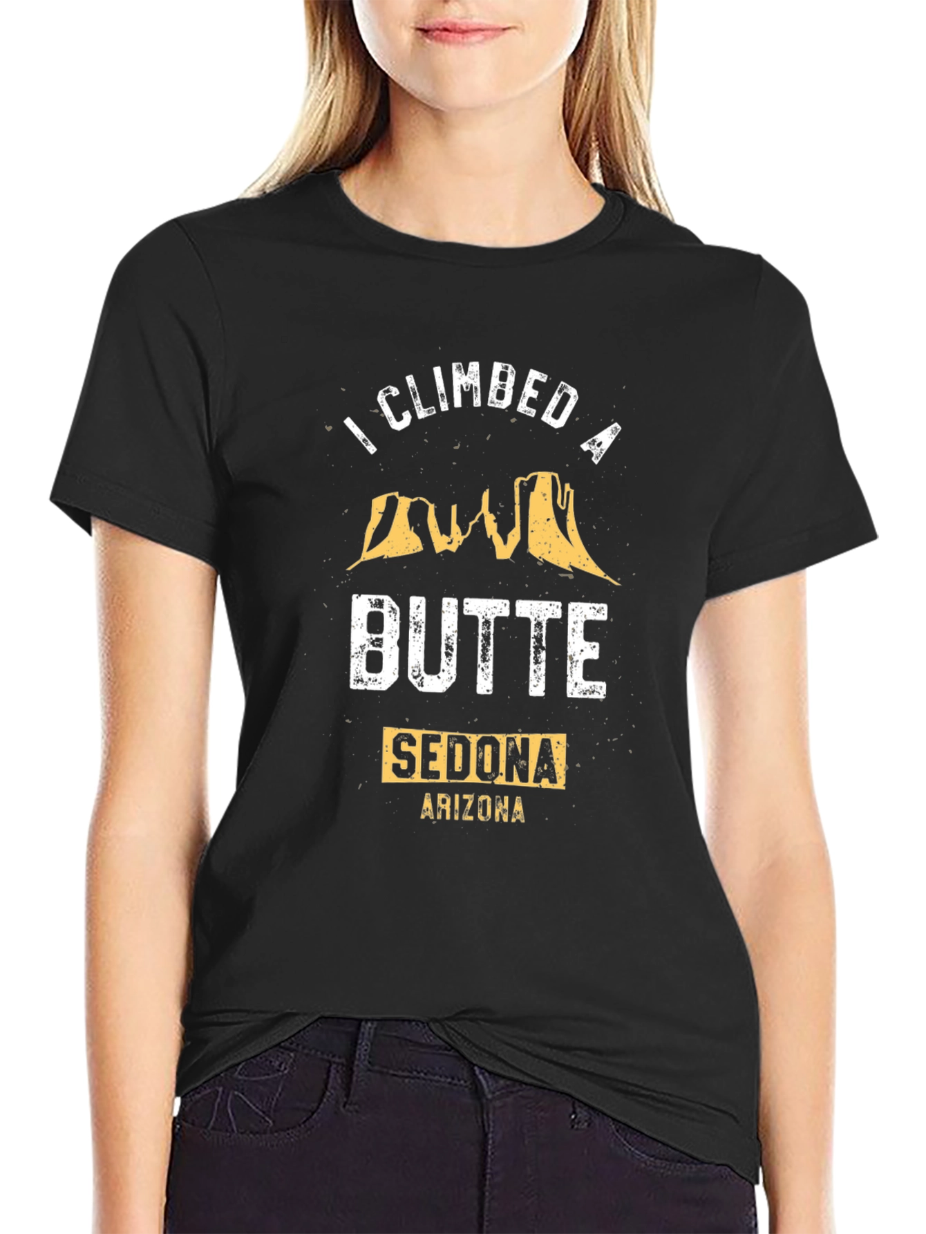 I Climbed A Butte Sedona Arizona T-Shirt