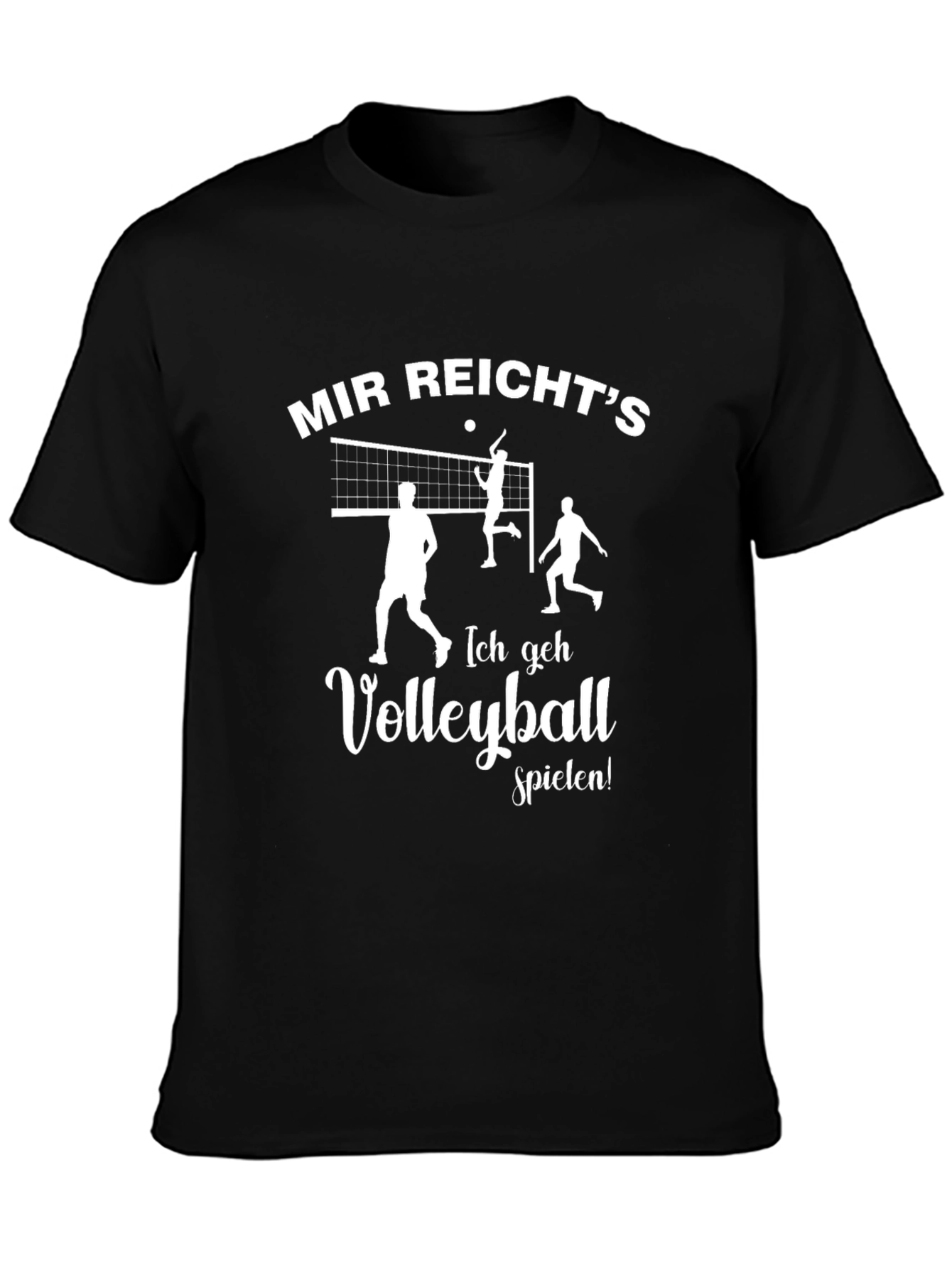 Volleyball T-Shirt - Mir Reichts Ich Geh Volleyball Spielen!