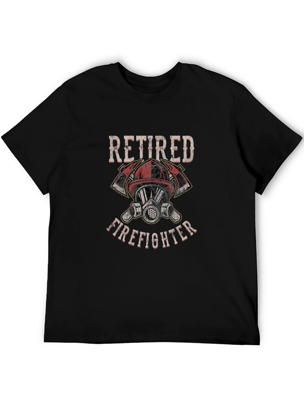 Retired Firefighter Graphic T-Shirt