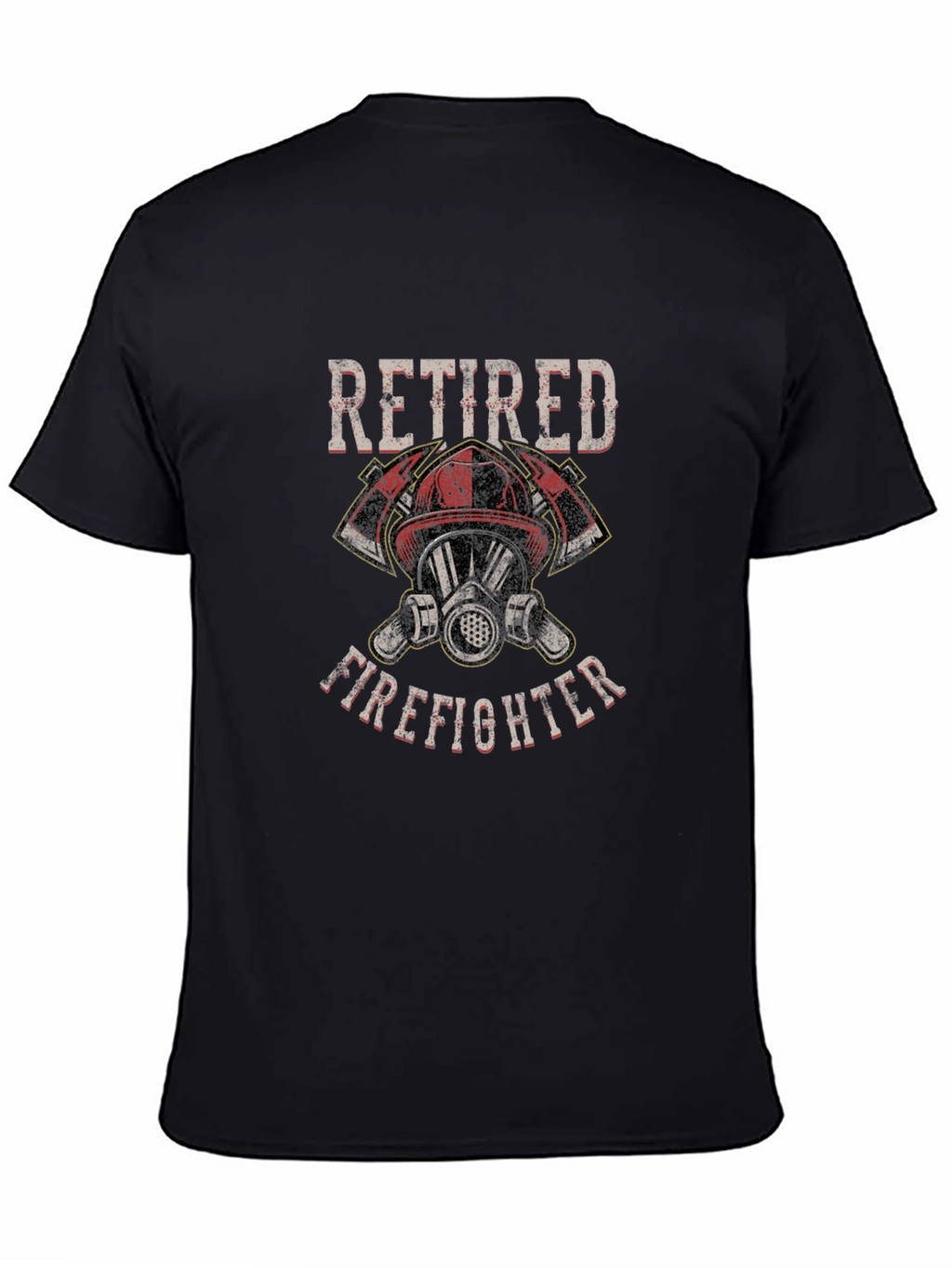 Retired Firefighter Graphic T-Shirt