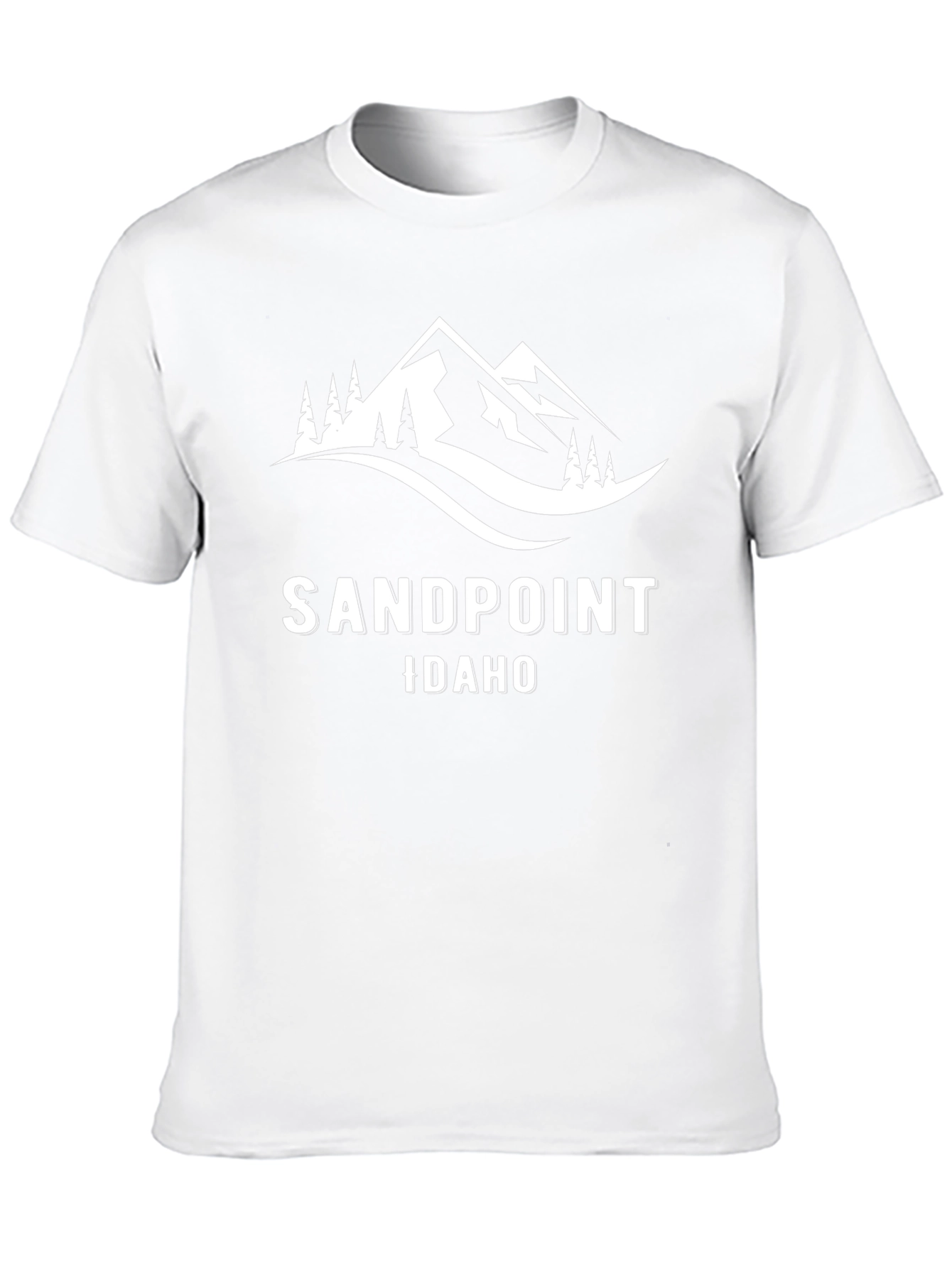 Sandpoint Idaho T-Shirt - Mountain Graphic Tee