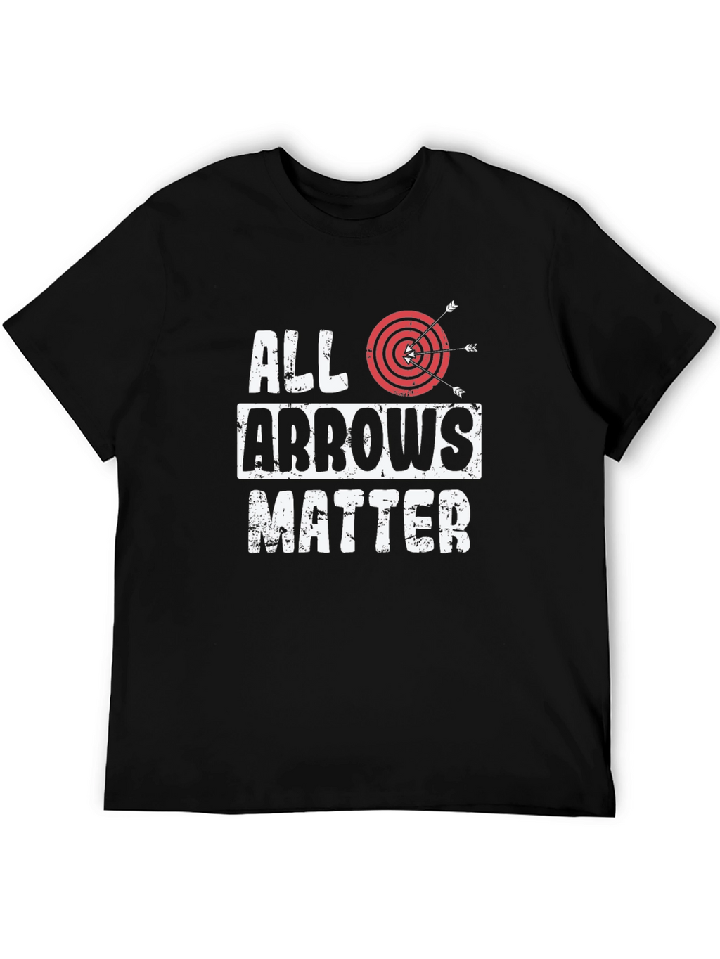 All Arrows Matter Graphic Tee - Archery Target Shirt