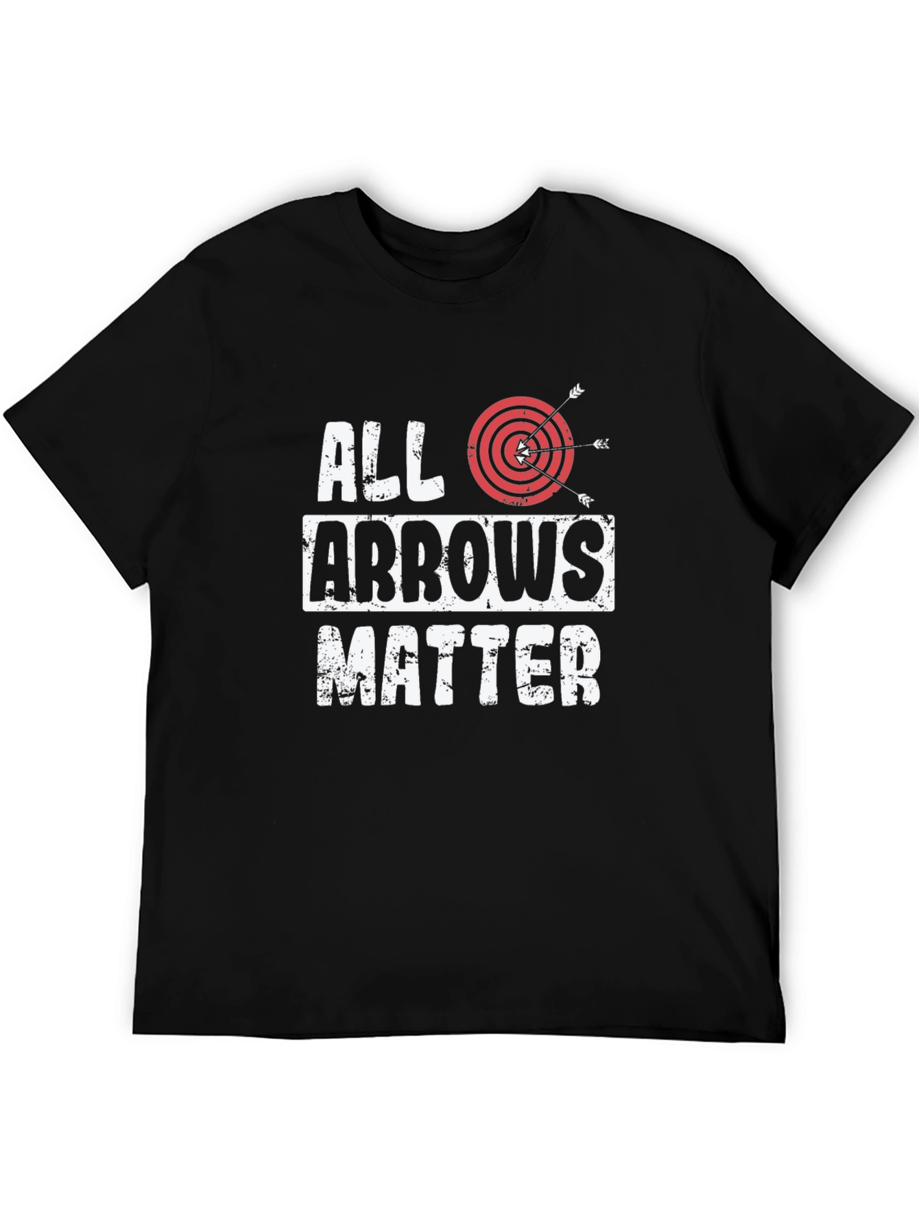 All Arrows Matter Graphic Tee - Archery Target Shirt