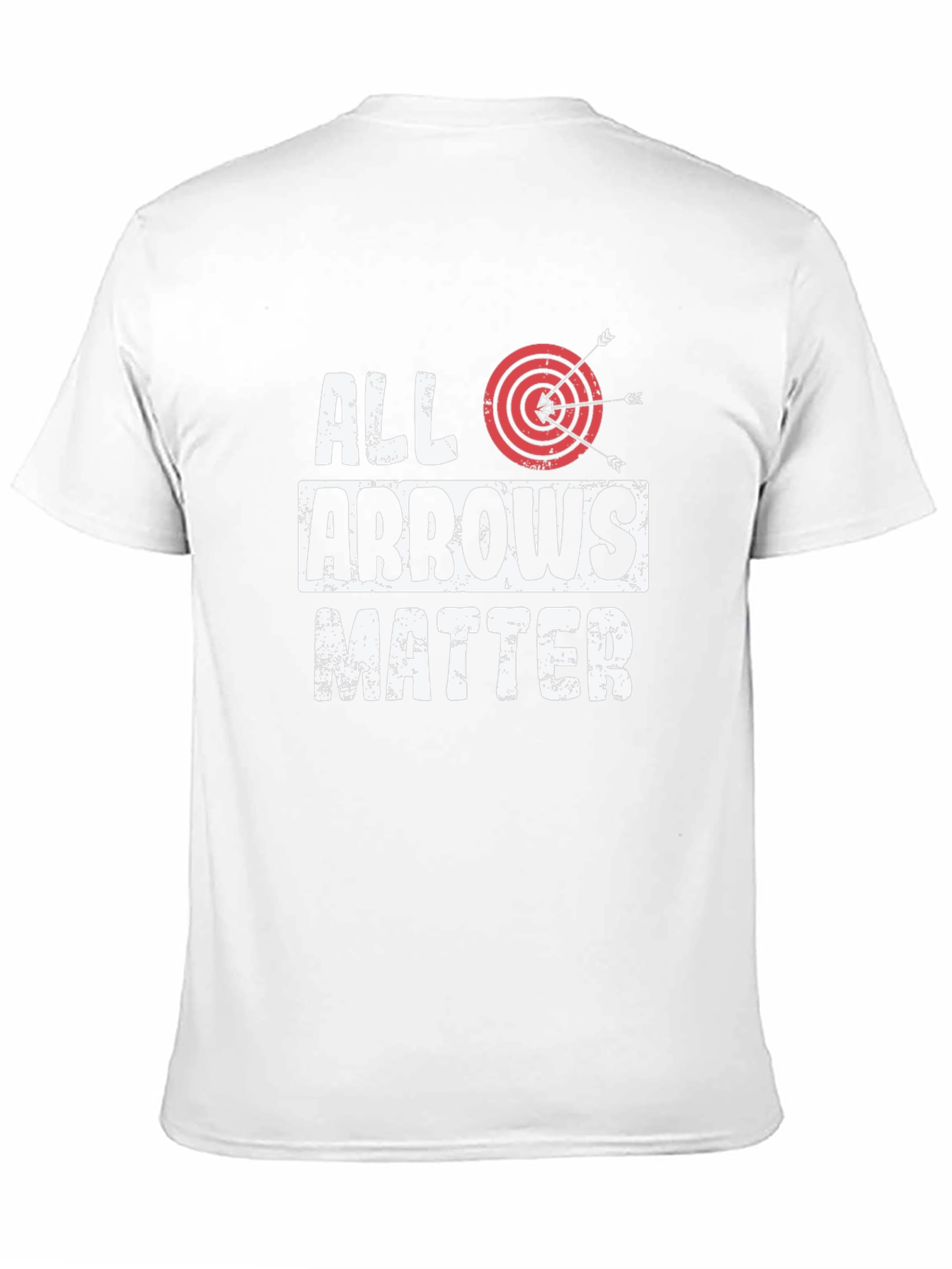 All Arrows Matter Graphic Tee - Archery Target Shirt