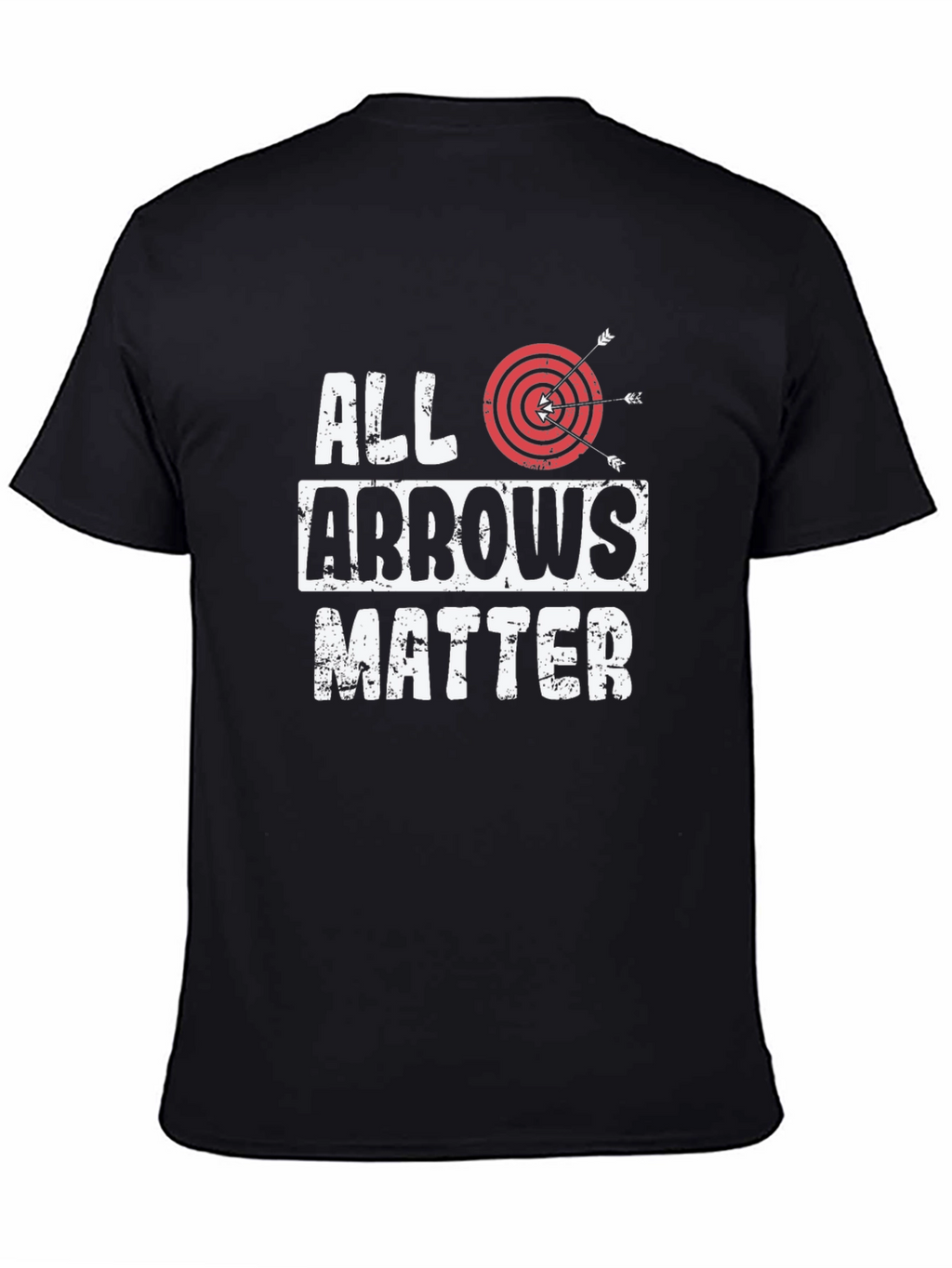 All Arrows Matter Graphic Tee - Archery Target Shirt