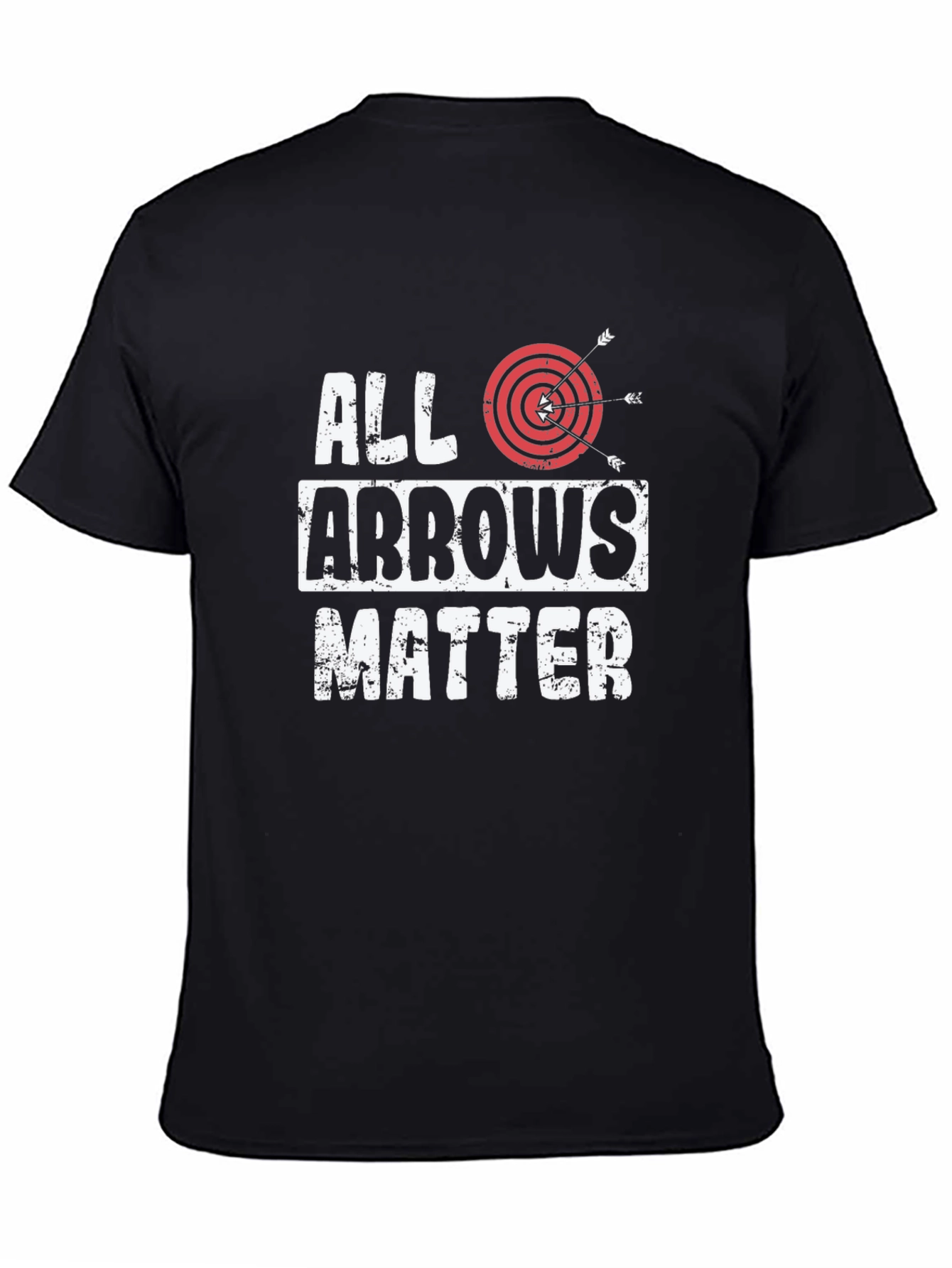 All Arrows Matter Graphic Tee - Archery Target Shirt