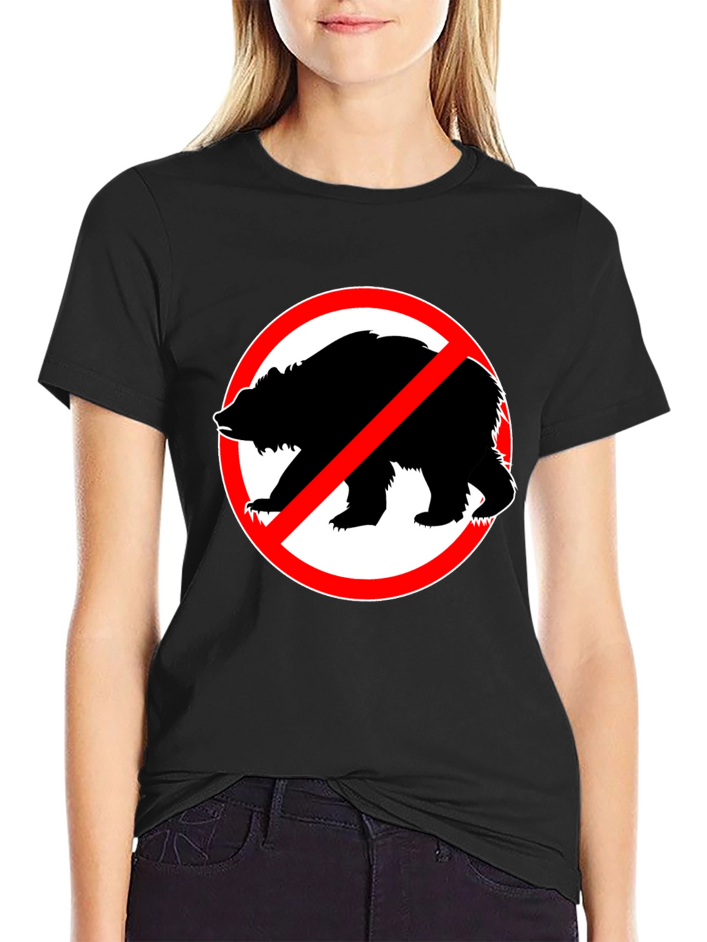 No Bears Allowed Graphic T-Shirt