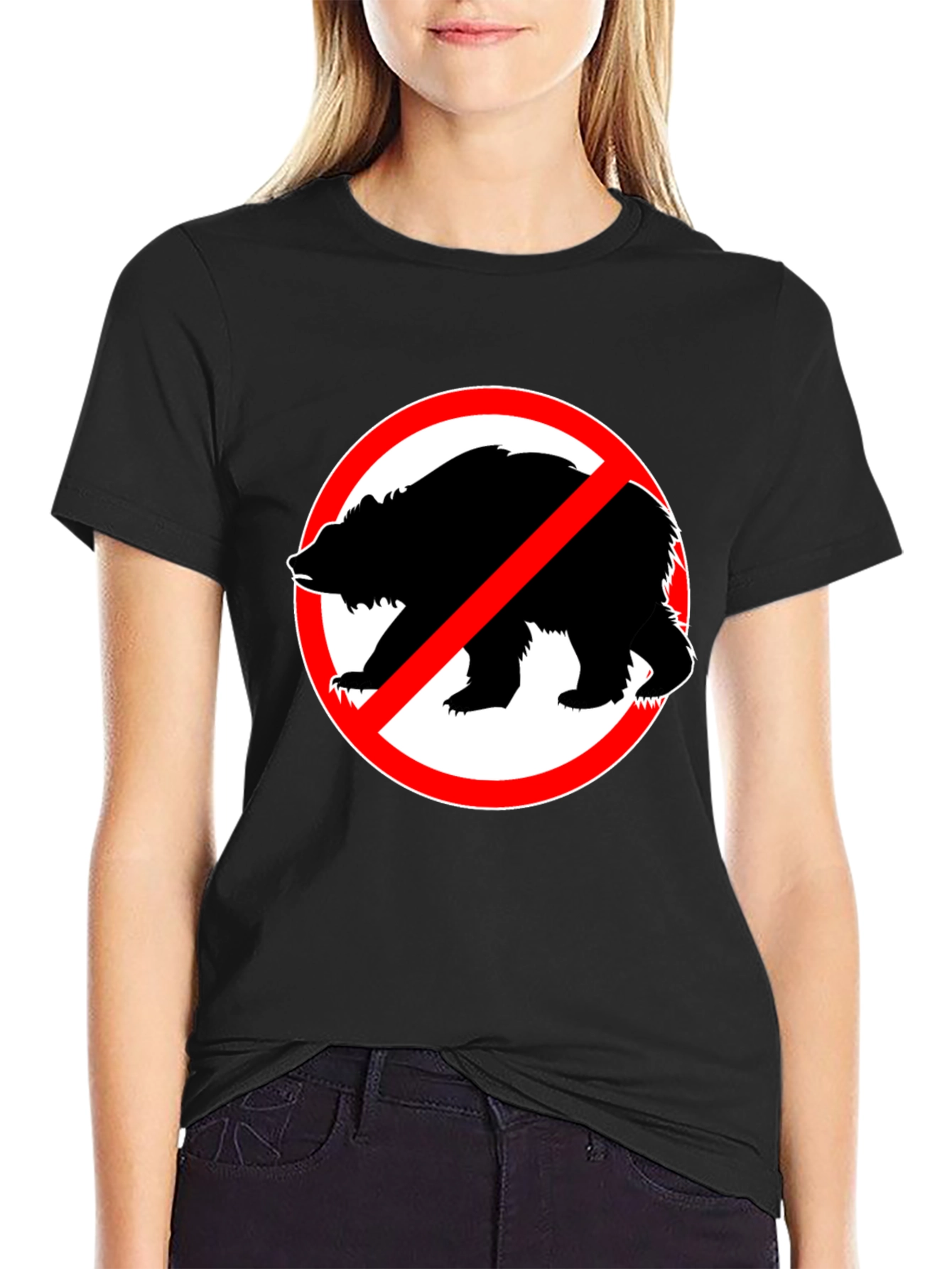 No Bears Allowed Graphic T-Shirt