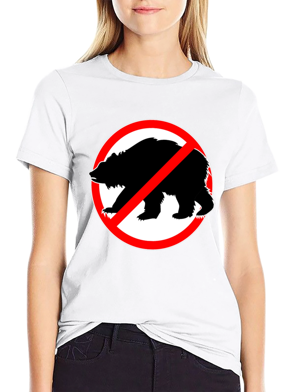 No Bears Allowed Graphic T-Shirt