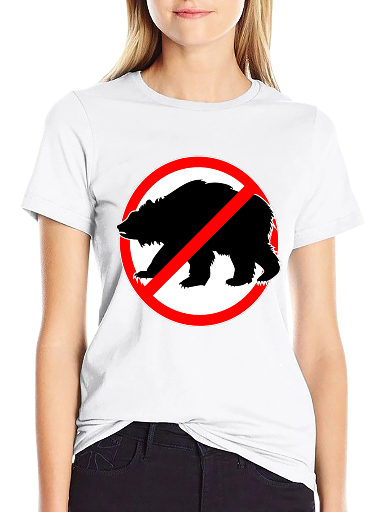No Bears Allowed Graphic T-Shirt