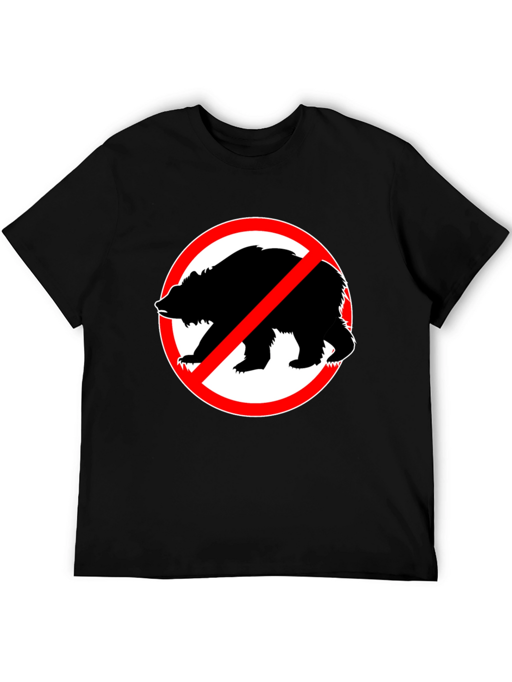 No Bears Allowed Graphic T-Shirt