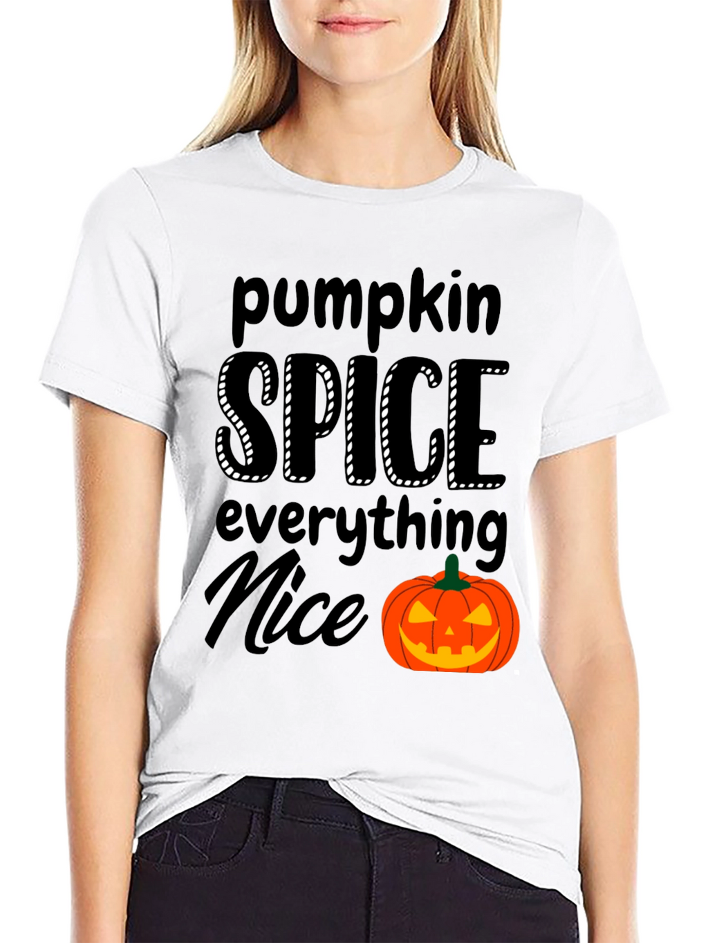 Pumpkin Spice Everything Nice Graphic Tee