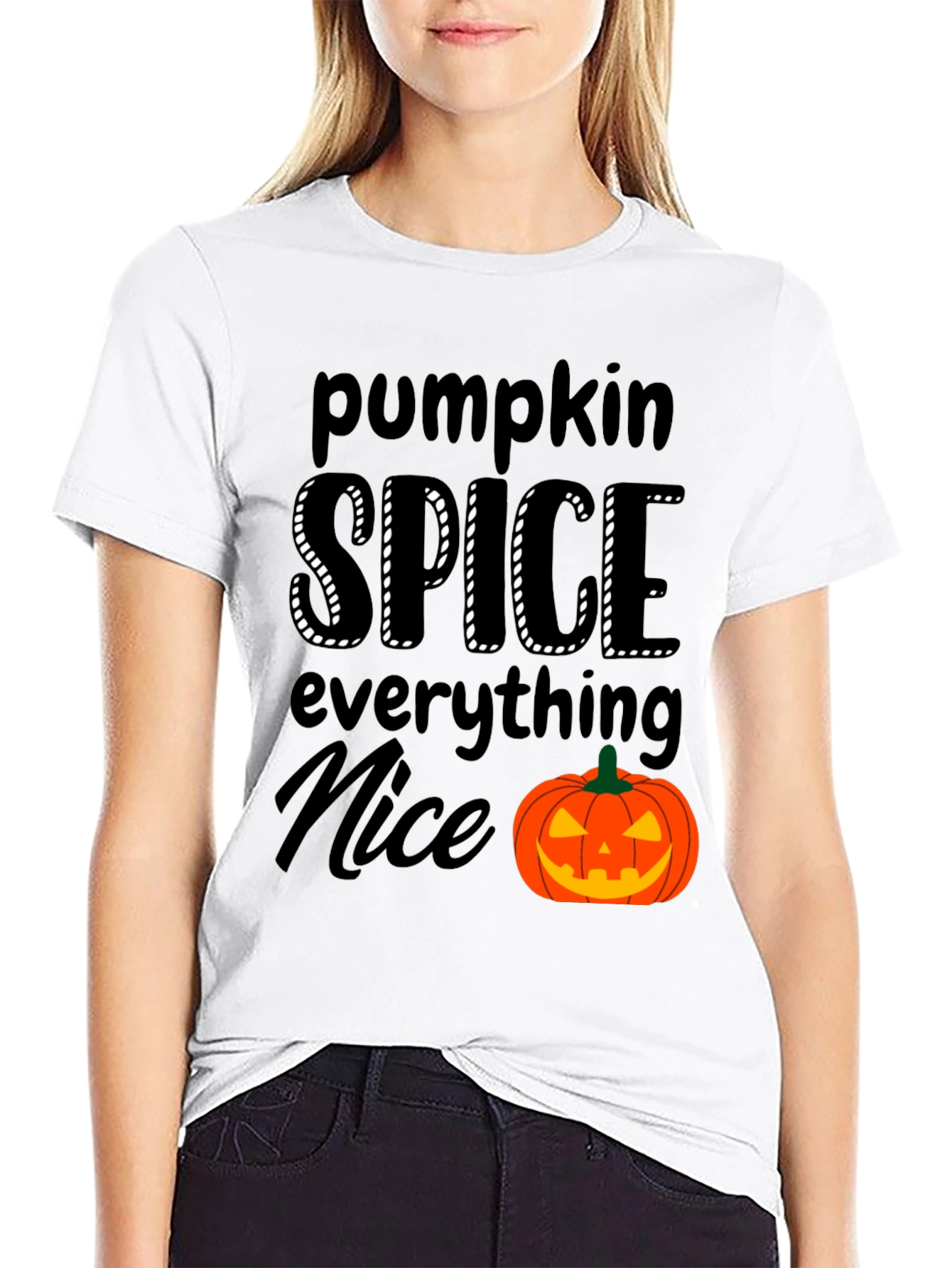 Pumpkin Spice Everything Nice Graphic Tee