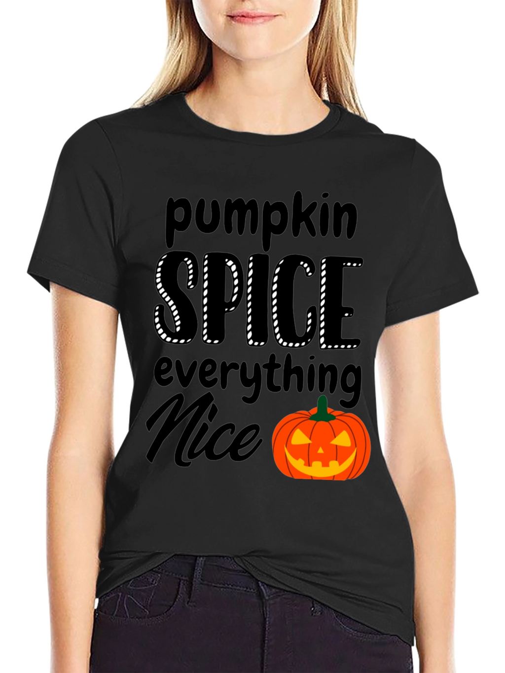 Pumpkin Spice Everything Nice Graphic Tee