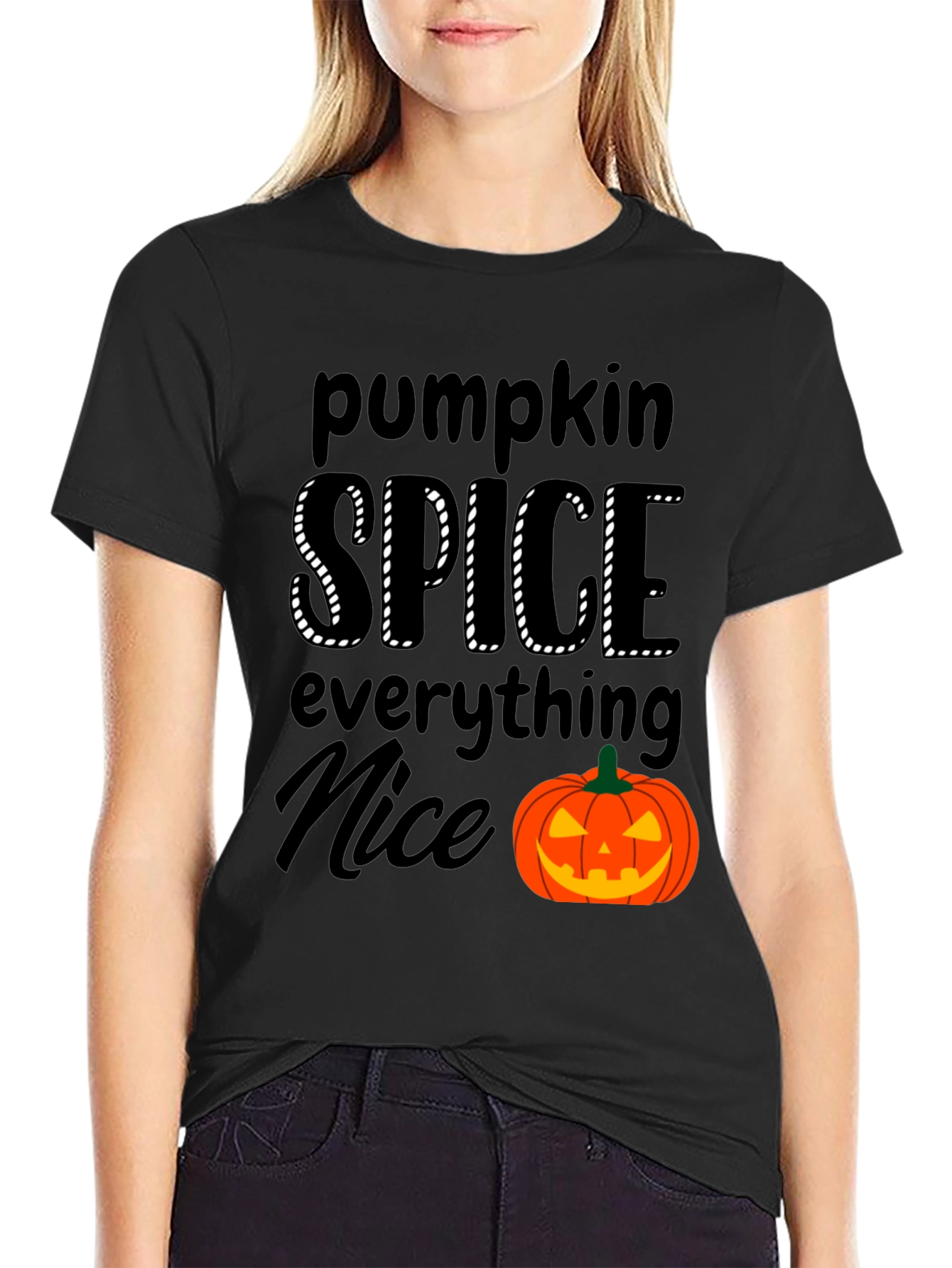 Pumpkin Spice Everything Nice Graphic Tee