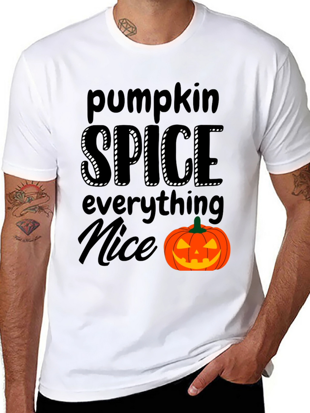 Pumpkin Spice Everything Nice Graphic Tee
