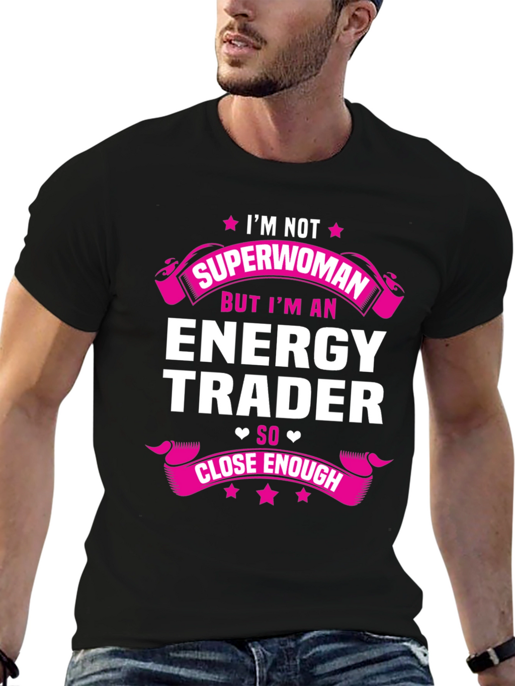 Energy Trader T-Shirt: Im Not Superwoman