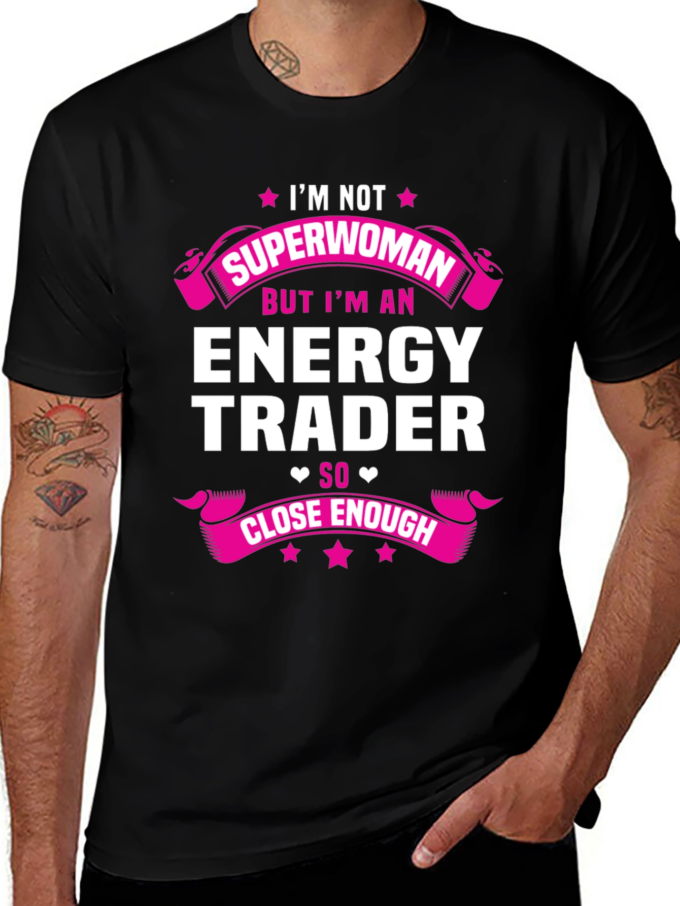 Energy Trader T-Shirt: Im Not Superwoman