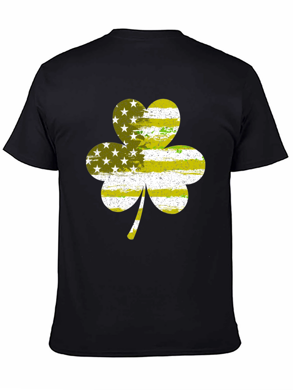 Shamrock American Flag T-Shirt - Irish Pride