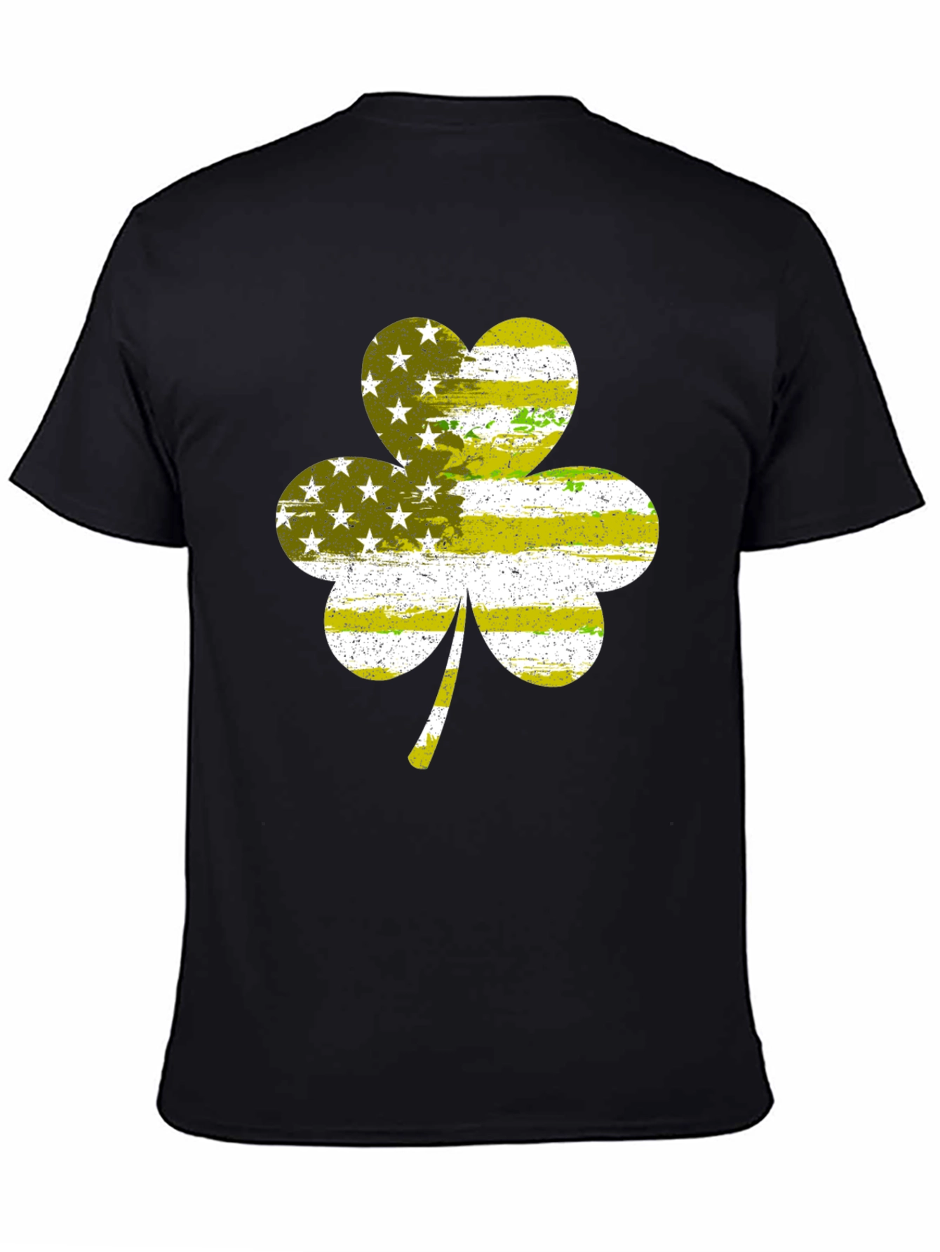 Shamrock American Flag T-Shirt - Irish Pride