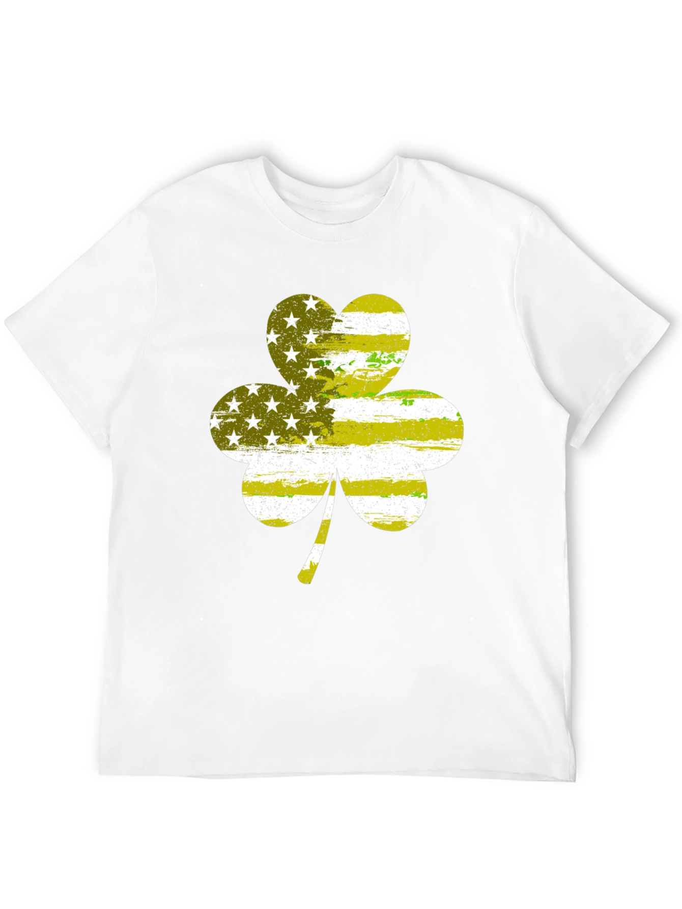Shamrock American Flag T-Shirt - Irish Pride