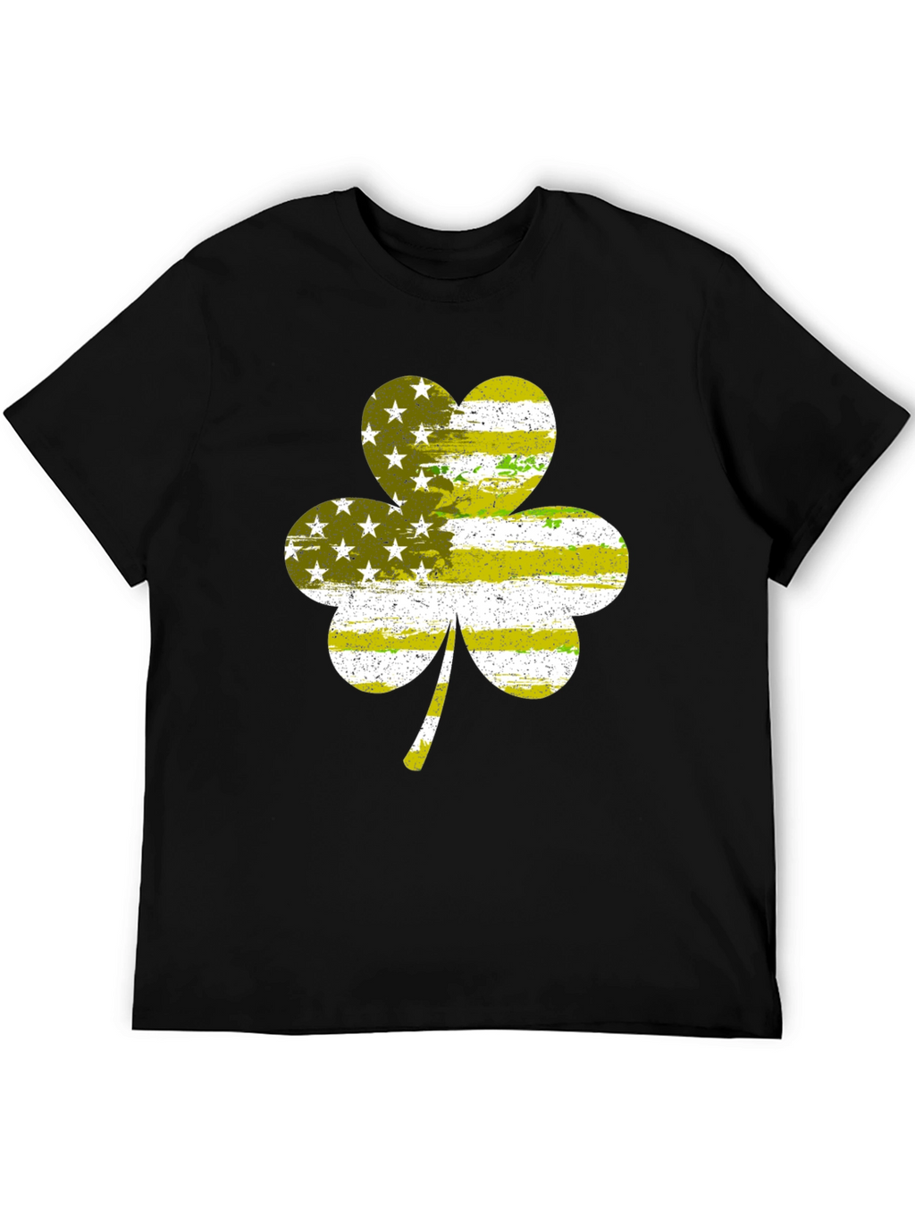 Shamrock American Flag T-Shirt - Irish Pride