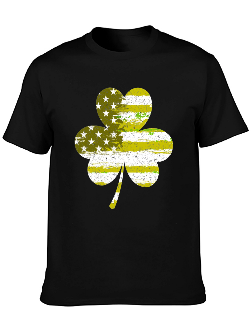 Shamrock American Flag T-Shirt - Irish Pride