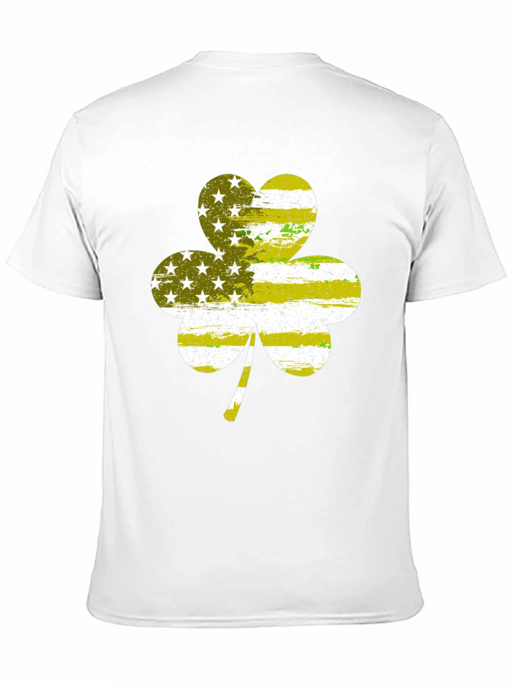 Shamrock American Flag T-Shirt - Irish Pride
